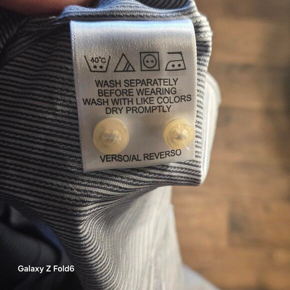 Ben Sherman nwt blue button-down shirt size medium - Picture 7 of 8